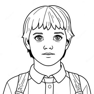 Robin De Stranger Things Páginas Para Colorear