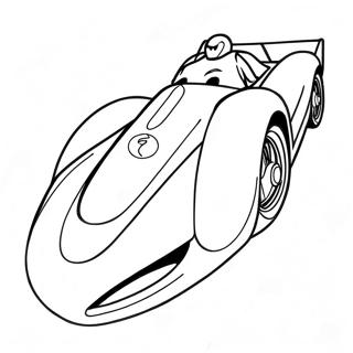 Pagina Para Colorear De Speed Racer 73114-60364