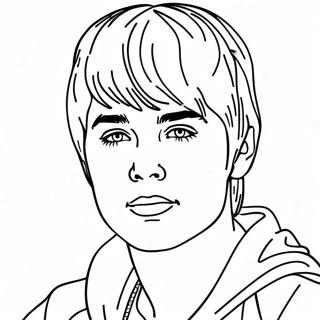 Pagina Para Colorear De Justin Bieber 7314-5946