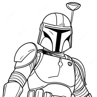 Pagina Para Colorear Jango Fett 73224-60459