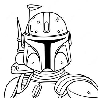 Pagina Para Colorear Jango Fett 73224-60460