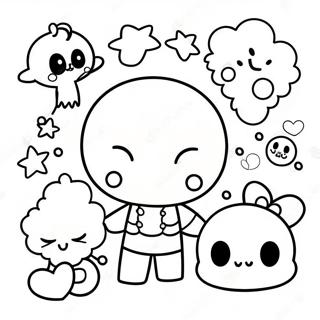 Pagina Para Colorear De Personajes Lindos De Tokidoki 73285-60497