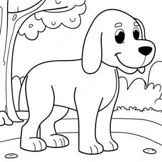 Pagina Para Colorear Clifford El Gran Perro Rojo 73556-60711