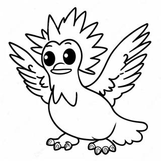 Pagina Para Colorear De Zapdos 73595-60738