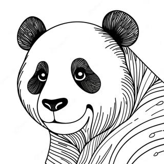 Pagina Para Colorear De Cara De Panda 73655-60787