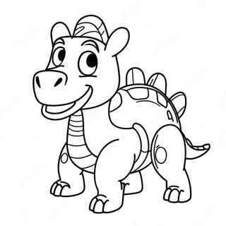 Pagina Para Colorear De Rex De Toy Story 73745-60858