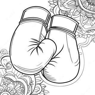 Pagina Para Colorear De Guantes De Boxeo 7374-5994