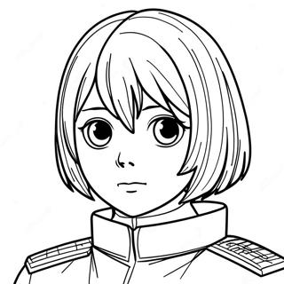 Pagina Para Colorear De Mikasa 73845-60936