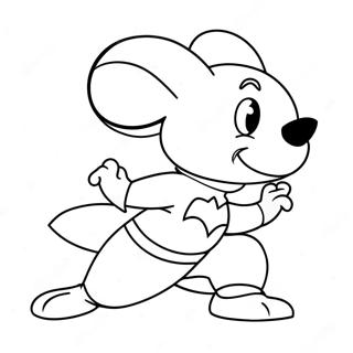 Pagina Para Colorear De Mighty Mouse 74005-61067