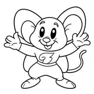 Pagina Para Colorear De Mighty Mouse 74005-61068