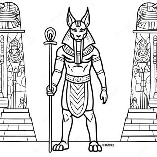 Pagina Para Colorear De Anubis 74015-61076