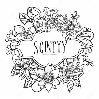 Pagina Para Colorear Del Logo De Scentsy 74085-61143