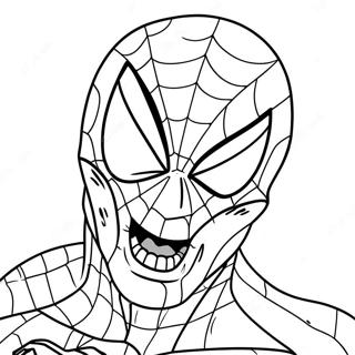 Spiderman Zombi Páginas Para Colorear