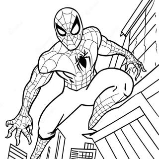 Pagina Para Colorear De Spiderman Zombi 74095-61140