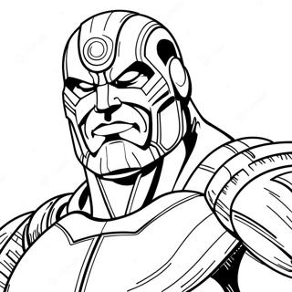 Darkseid Páginas Para Colorear