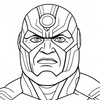 Pagina Para Colorear De Darkseid Amenazante 74176-61201