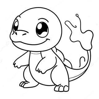 Pagina Para Colorear De Charmander Evolucionando A Charmeleon 74296-61305