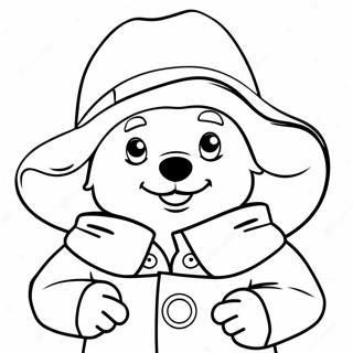 Pagina Para Colorear De Paddington Bear 74445-61418