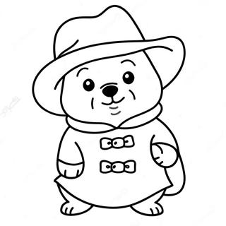 Pagina Para Colorear De Paddington Bear 74445-61419