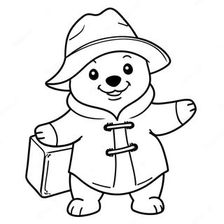 Pagina Para Colorear De Paddington Bear Aventurero 74446-61416