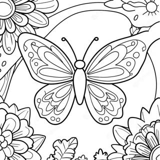 Pagina Para Colorear De Mariposa 74535-61490