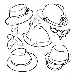 Pagina Para Colorear De Sombreros 7464-6067