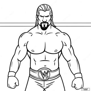 Pagina Para Colorear Oculta De Wwe 7524-6116