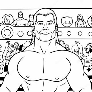 Pagina Para Colorear De Objetos Ocultos De Luchador De Wwe Colorido 7525-6117