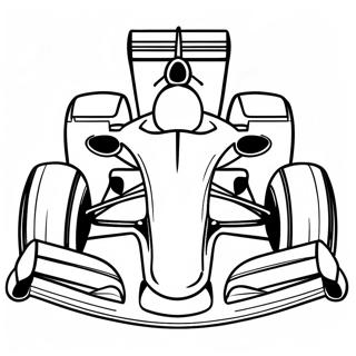 Pagina Para Colorear De Coche De Carreras F1 7584-6162