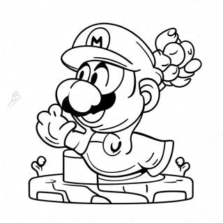 Pagina Para Colorear De Super Mario 3d World 7614-6186