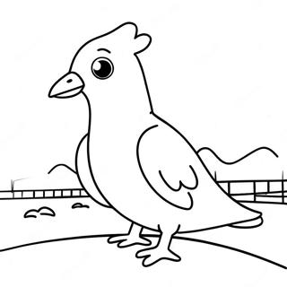 Pagina Para Colorear De Pigeon Mo Willems Aventurero 7655-6221