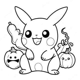 Pagina Para Colorear De Pokemon Halloween 7694-6252