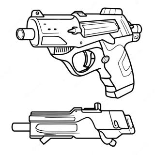 Pagina Para Colorear De La Nerf 7774-6314