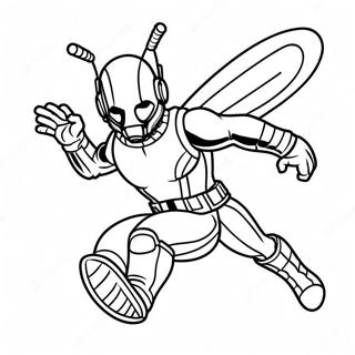 Pagina Para Colorear De Ant Man En Accion 7885-6405