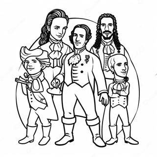 Pagina Para Colorear Personajes Del Musical Hamilton 7925-6439