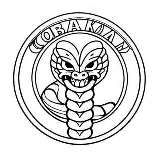 Cobra Kai Páginas Para Colorear