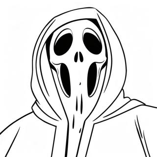 Pagina Para Colorear De Ghostface 801-638