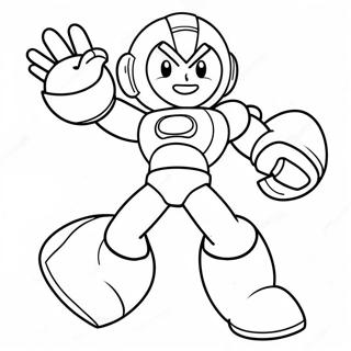 Pagina Para Colorear De Megaman 8034-6524