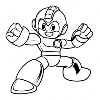 Pagina Para Colorear De Megaman En Accion 8035-6528