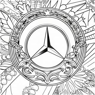 Mercedes Páginas Para Colorear