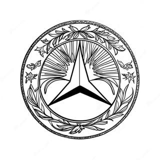 Pagina Para Colorear Del Logo De Mercedes 8094-6572