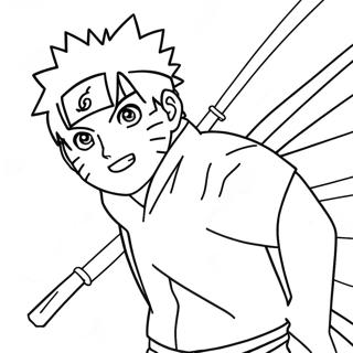 Pagina Para Colorear De Naruto 81-66