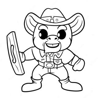 Pagina Para Colorear Del Mascota De Los Raiders En Accion 8226-6669