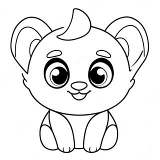 Pagina Para Colorear De Amigos Beanie Boo Adorables 8306-6734