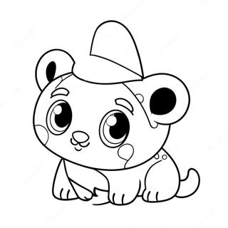 Pagina Para Colorear De Amigos Beanie Boo Adorables 8306-6735