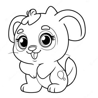 Pagina Para Colorear De Amigos Beanie Boo Adorables 8306-6813