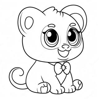 Pagina Para Colorear De Amigos Beanie Boo Adorables 8306-6814