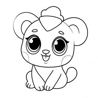 Pagina Para Colorear De Amigos Beanie Boo Adorables 8306 6816