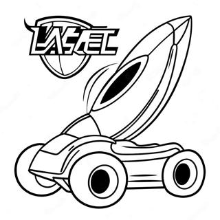 Pagina Para Colorear Del Logo De Rocket League 8395-6879