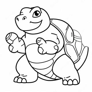 Blastoise Páginas Para Colorear